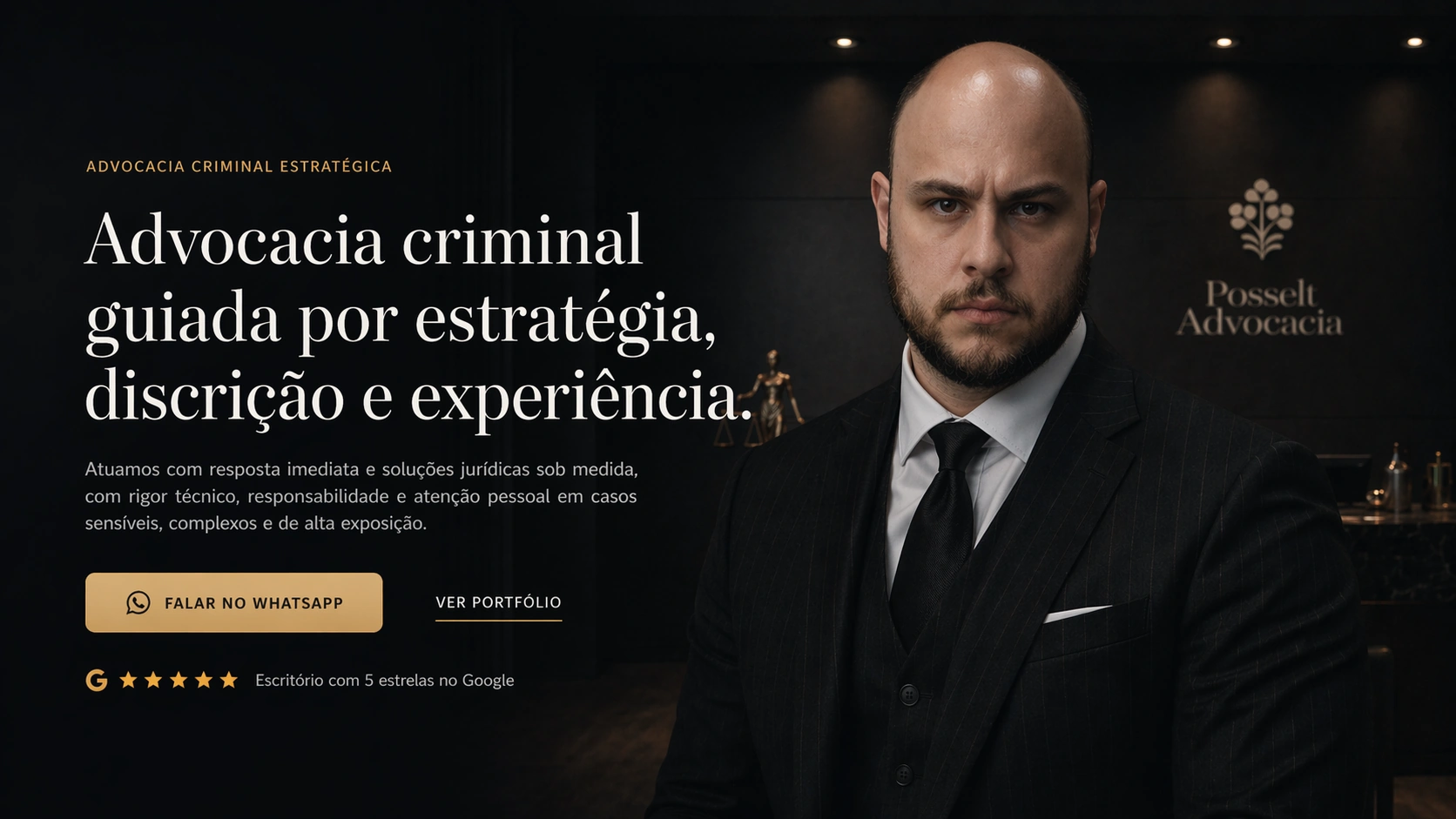 Posselt Advocacia — Advocacia criminal estratégica